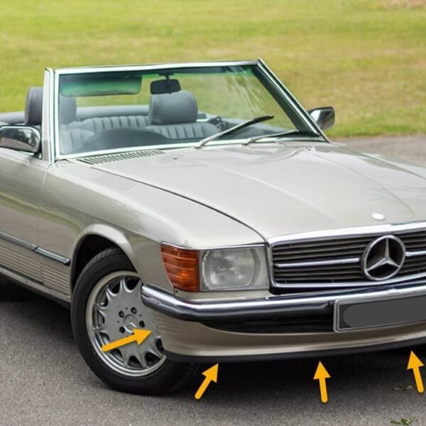 Mercedes-Benz R107 SL Front Spoiler / Air Dam OEM Lower Bumper Valance Used