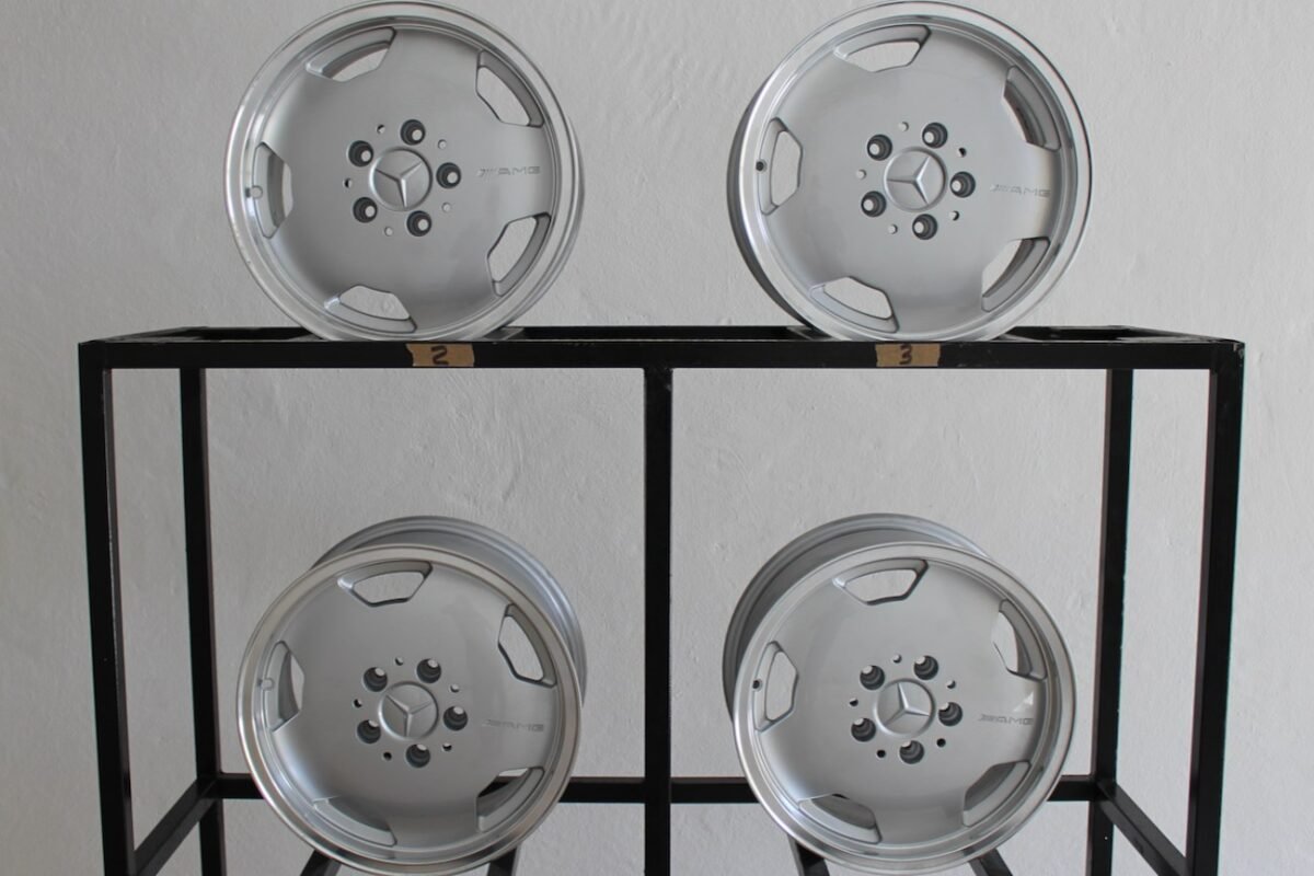 Mercedes-Benz AMG 15″ Aero I Monoblock Wheels OEM Alloy Set Used ...