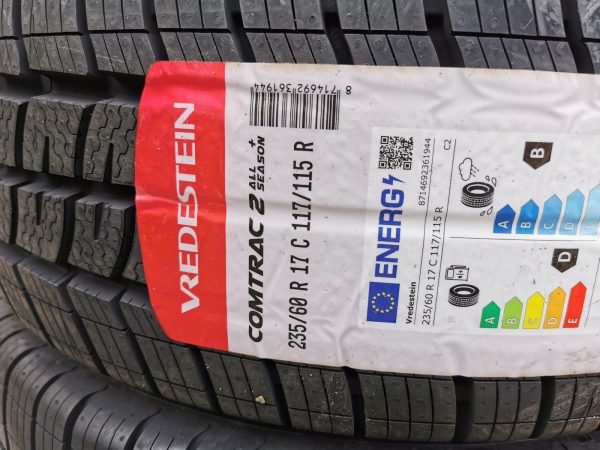 4 Brand-New Vredestein Comtrac 2 All Season Plus tires