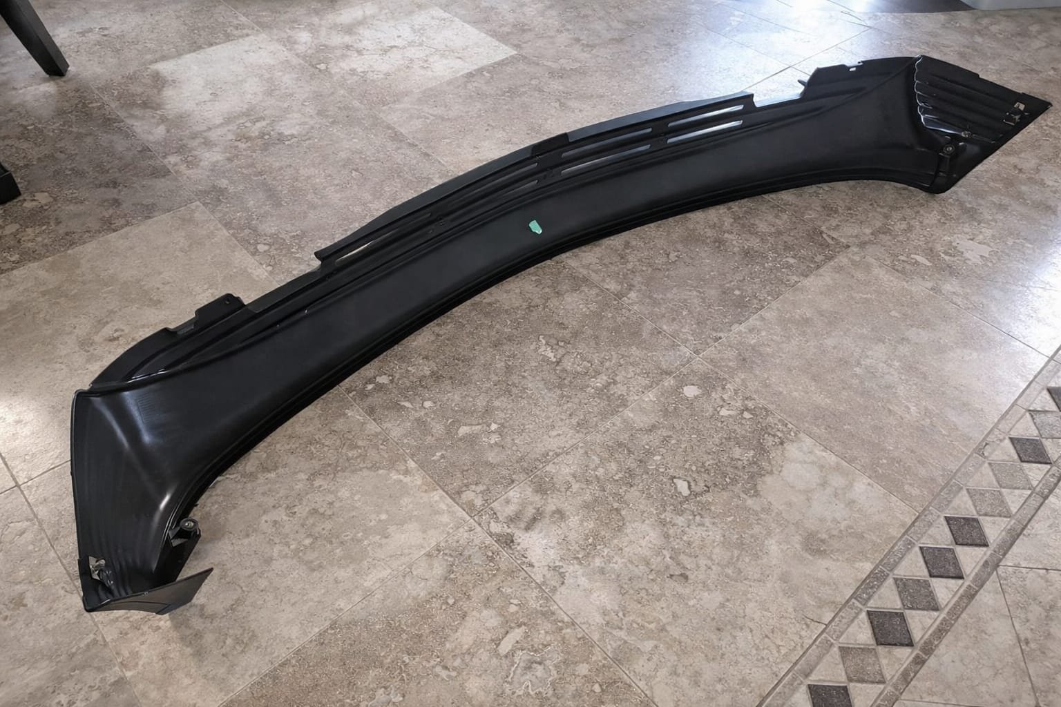 Mercedes-Benz R107 SL Front Spoiler / Air Dam OEM Lower Bumper Valance Used - Image 4