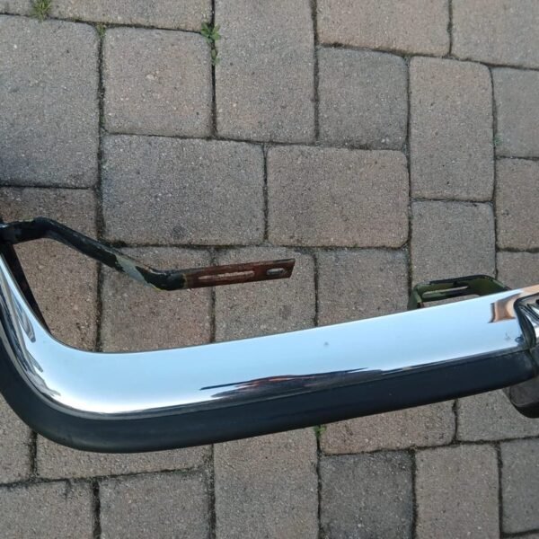 Mercedes-Benz R107 450SL EU Front Chrome Bumper with Brackets & Rubber OEM Used