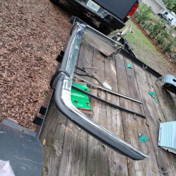 Mercedes-Benz R107 450SL OEM EU Rear Chrome Bumper 1974–1980 Used