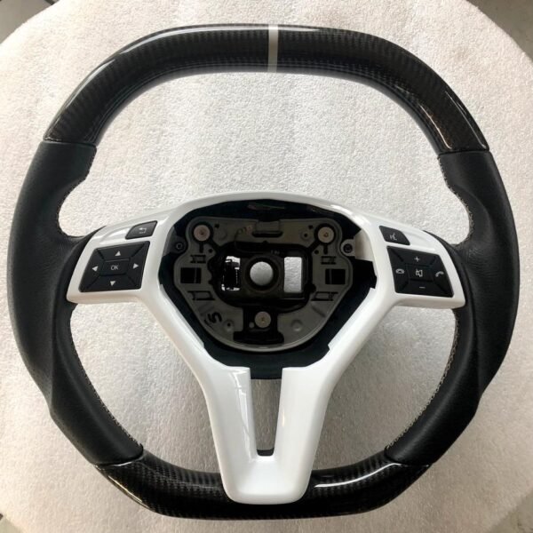 Carbon Steering Wheel for Mercedes W204 / C204 / S204 — Designo Style