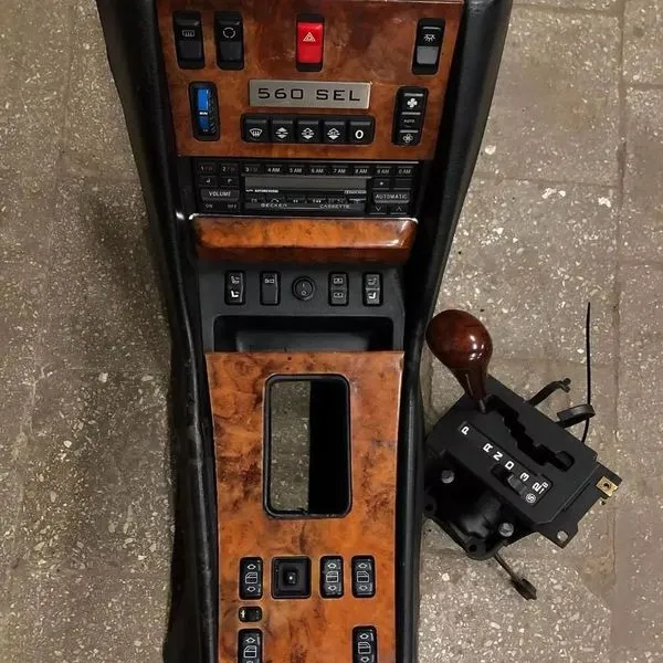 Console assembly Mercedes