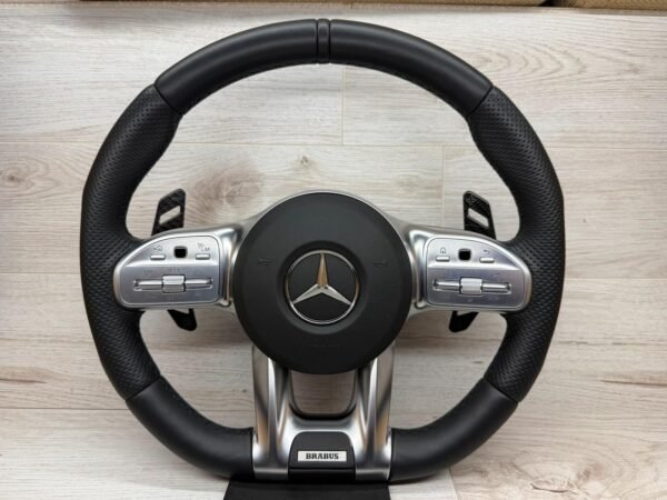 Mercedes AMG Brabus Alcantara Steering Wheel