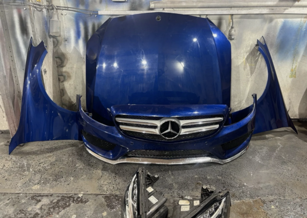 Mercedes W205 AMG Front Package — Bumper, Headlights & Radiator