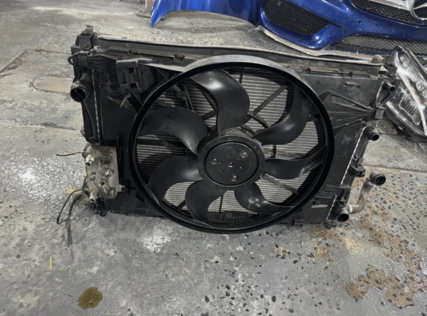 Mercedes W205 AMG Front Package — Bumper, Headlights & Radiator