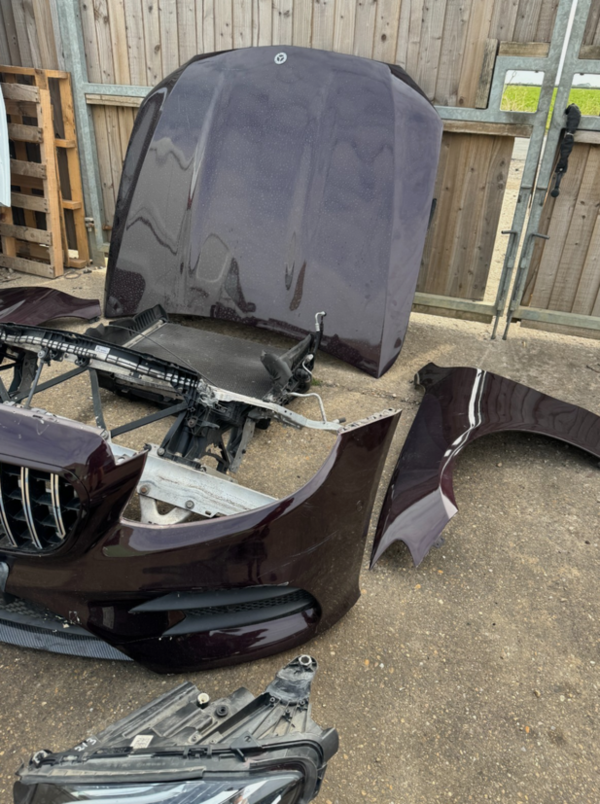 Mercedes W238 E-Class Coupe — Complete Front Package (Bumper · Bonnet · Headlights)Mercedes W238 E-Class Coupe — Complete Front Package (Bumper · Bonnet · Headlights)