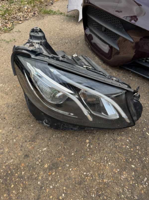 Mercedes W238 E-Class Coupe — Complete Front Package (Bumper · Bonnet · Headlights)Mercedes W238 E-Class Coupe — Complete Front Package (Bumper · Bonnet · Headlights)