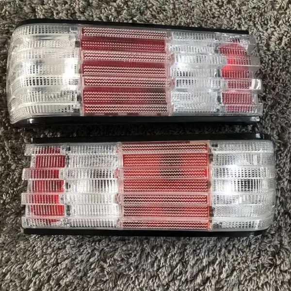 NOS white taillights w126